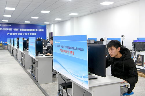 安徽淮南中職學(xué)生賽技能 軟件開發(fā)展才華，職業(yè)教育育新苗